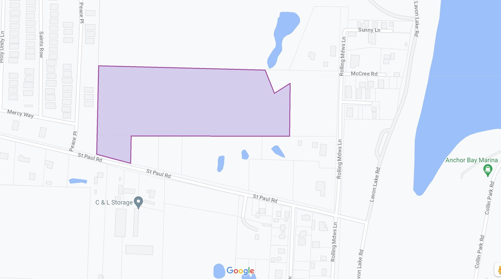 St Paul Road Residential Lots (12 acres)